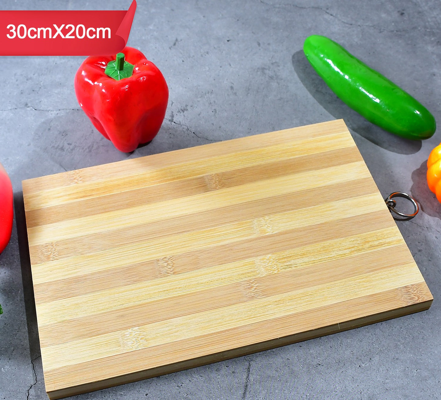 Natural Wood Chopping Cutting Board For Kitchen Vegetables Fruits  Cheese, BPA Free.